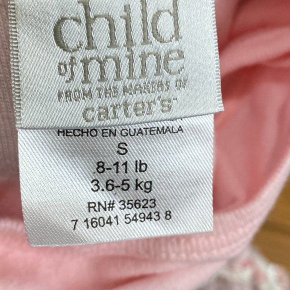 Carter's ❤️ Child Of Mine Onesie with built in skirt Size - Small (PRE-LOVED) - Picture 4 of 5